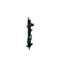 Radiador Automotriz Ford  Fiesta Fusion T/A T/M 04-17 26mm Tubo Soldado
