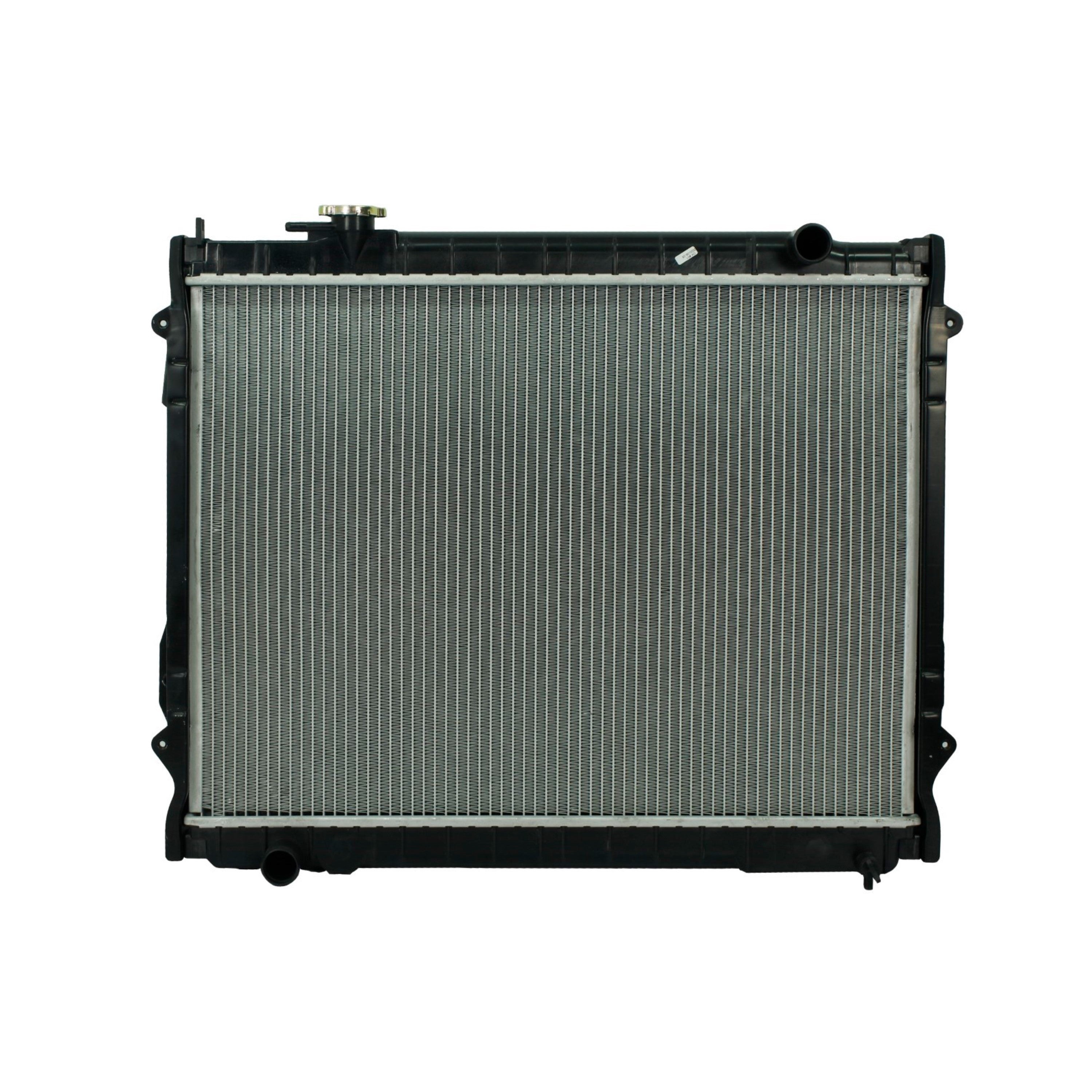 Radiador Automotriz Toyota  Tacoma DLX Pre runner T/M 95-04 26mm Tubo Soldado