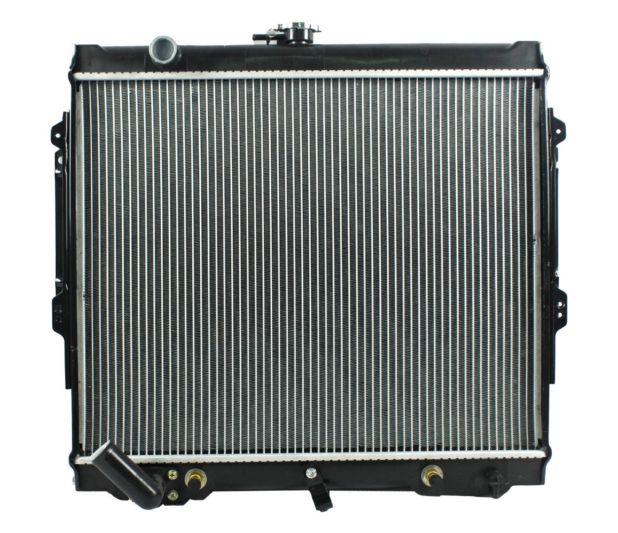 Radiador Automotriz Mitsubishi  Montero base SL, SR T/A 94-00 26mm Tubo Soldado