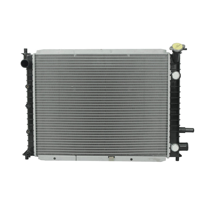 Radiador Automotriz Ford  Escort  T/A 98-03 26mm Tubo Soldado