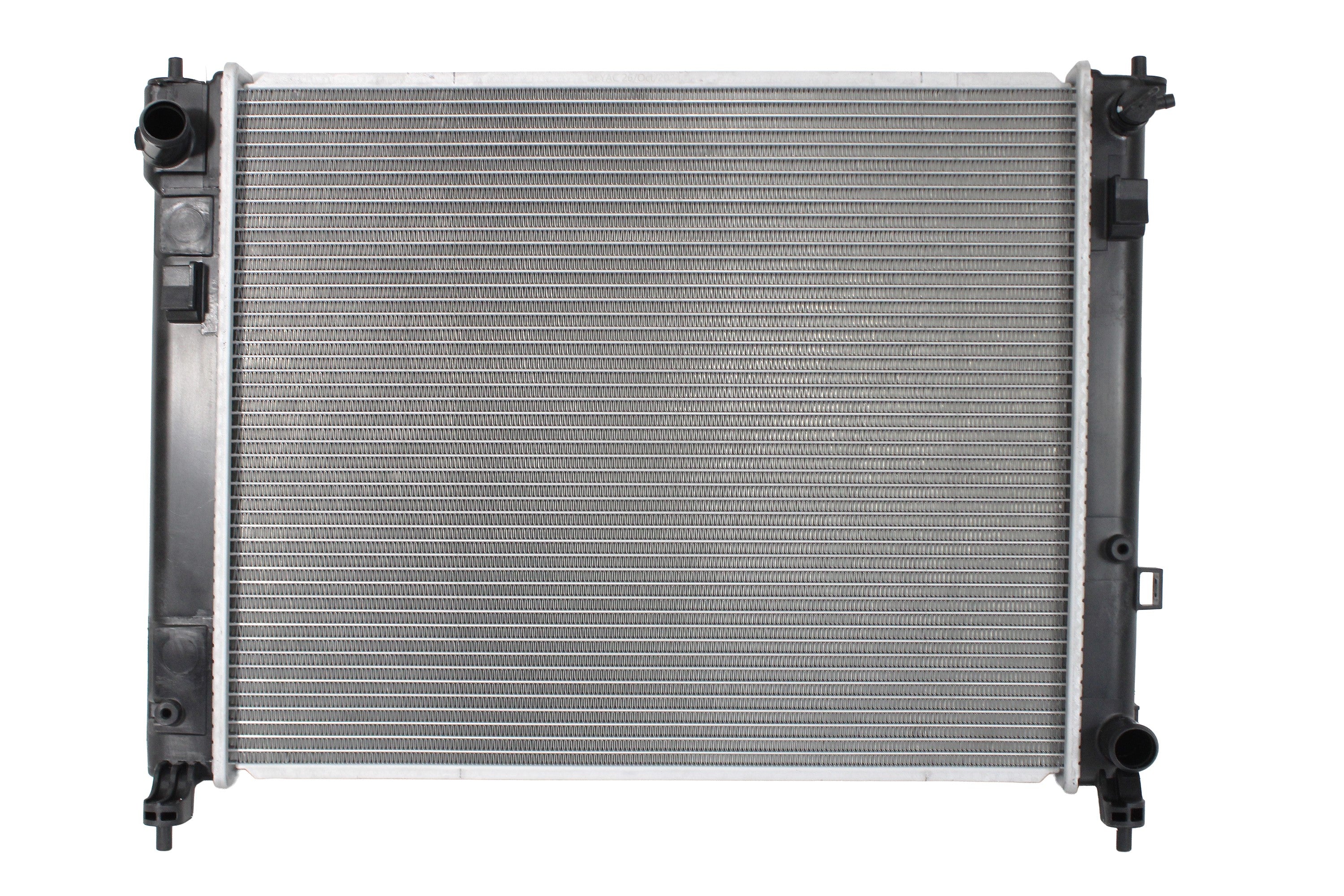 Radiador Automotriz Nissan Versa March, Micra, Note 10-15 16mm Tubo Soldado T/M