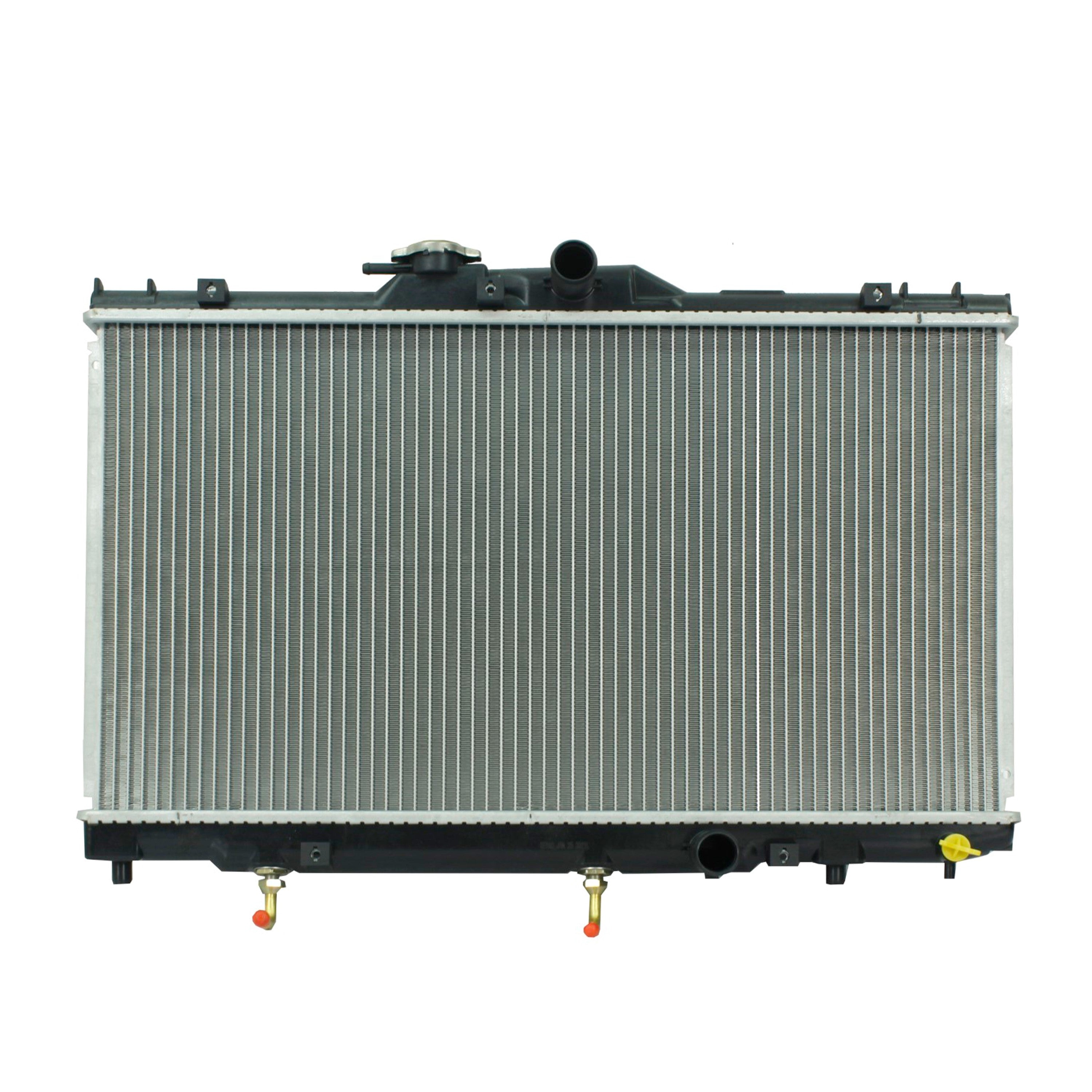 Radiador Automotriz GM Toyota Prizm LSI,CE,LE,Corolla S, VE T/A 98-02 16mm Tubo Soldado