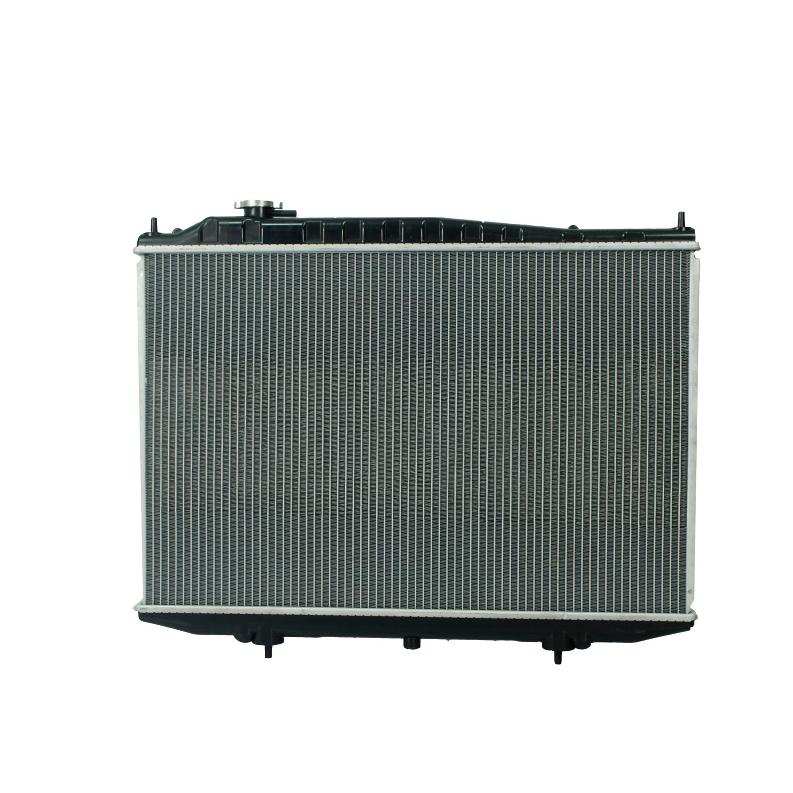 Radiador Automotriz Nissan  Frontier Base XE, Xterra SE T/A 98-15  26mm Tubo Soldado