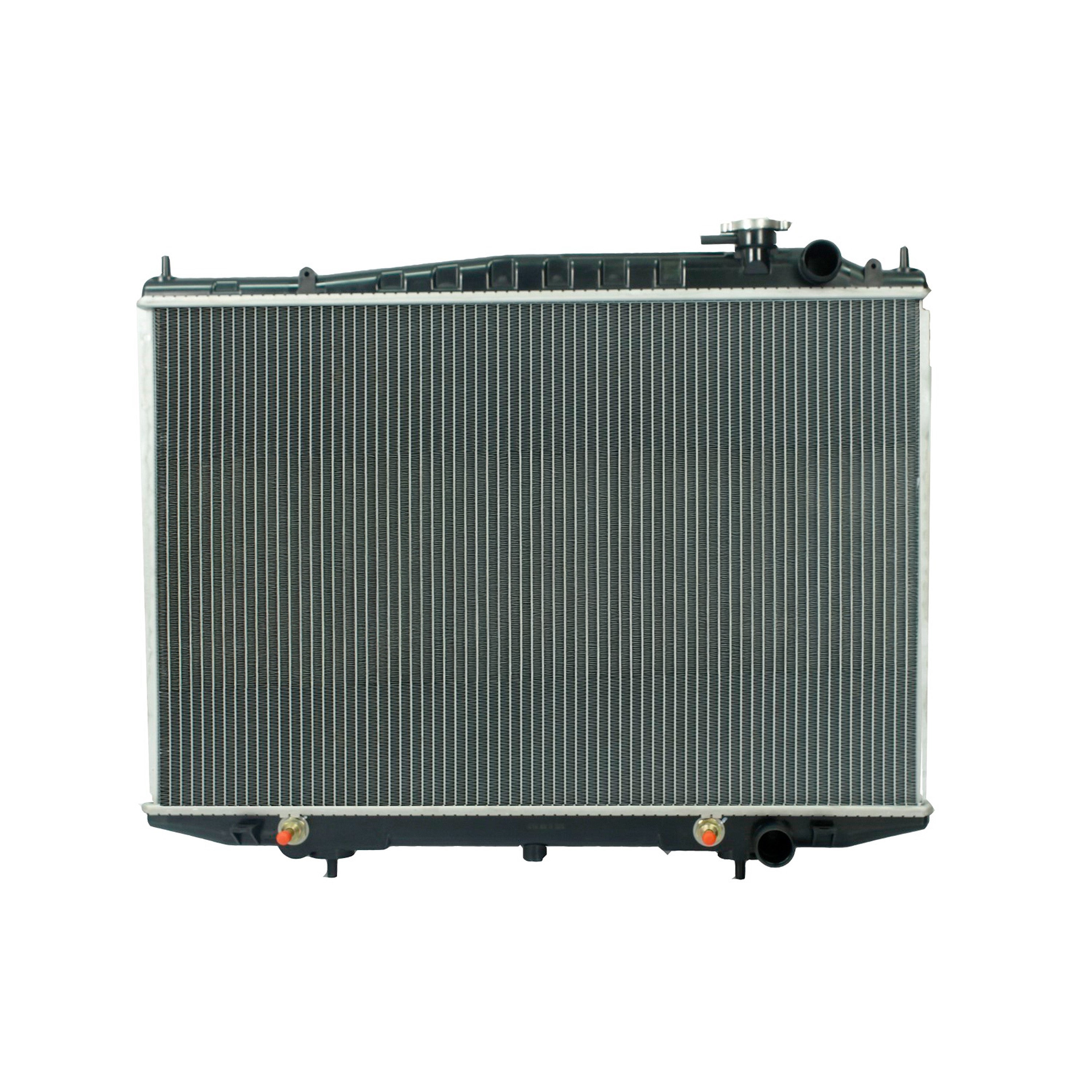 Radiador Automotriz Nissan  Frontier Base XE, Xterra SE T/A 98-15  26mm Tubo Soldado