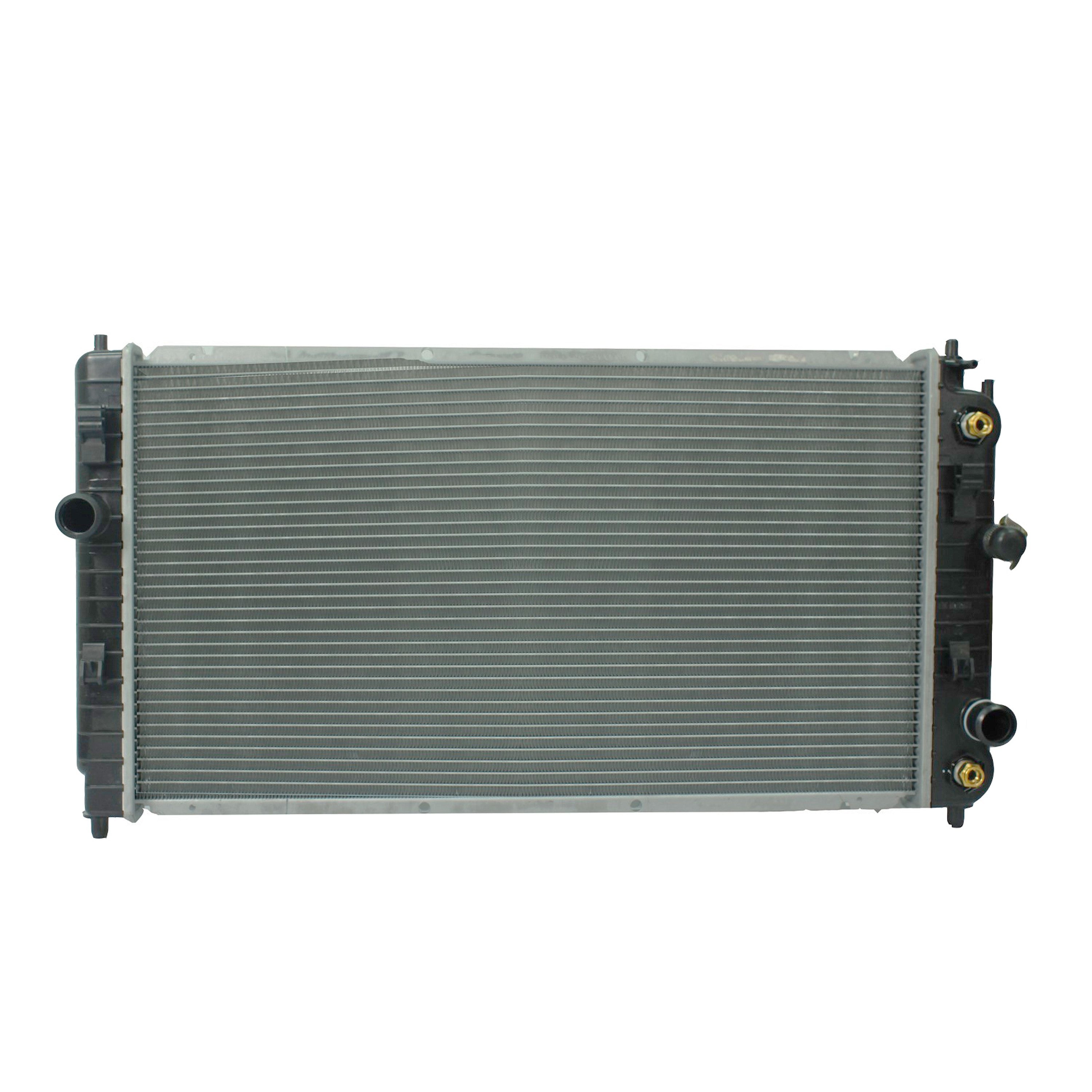 Radiador Automotriz GM Oldsmobile, Pontiac Malibu Ecutlass, Grand AM T/A 98-02  16mm Tubo Soldado