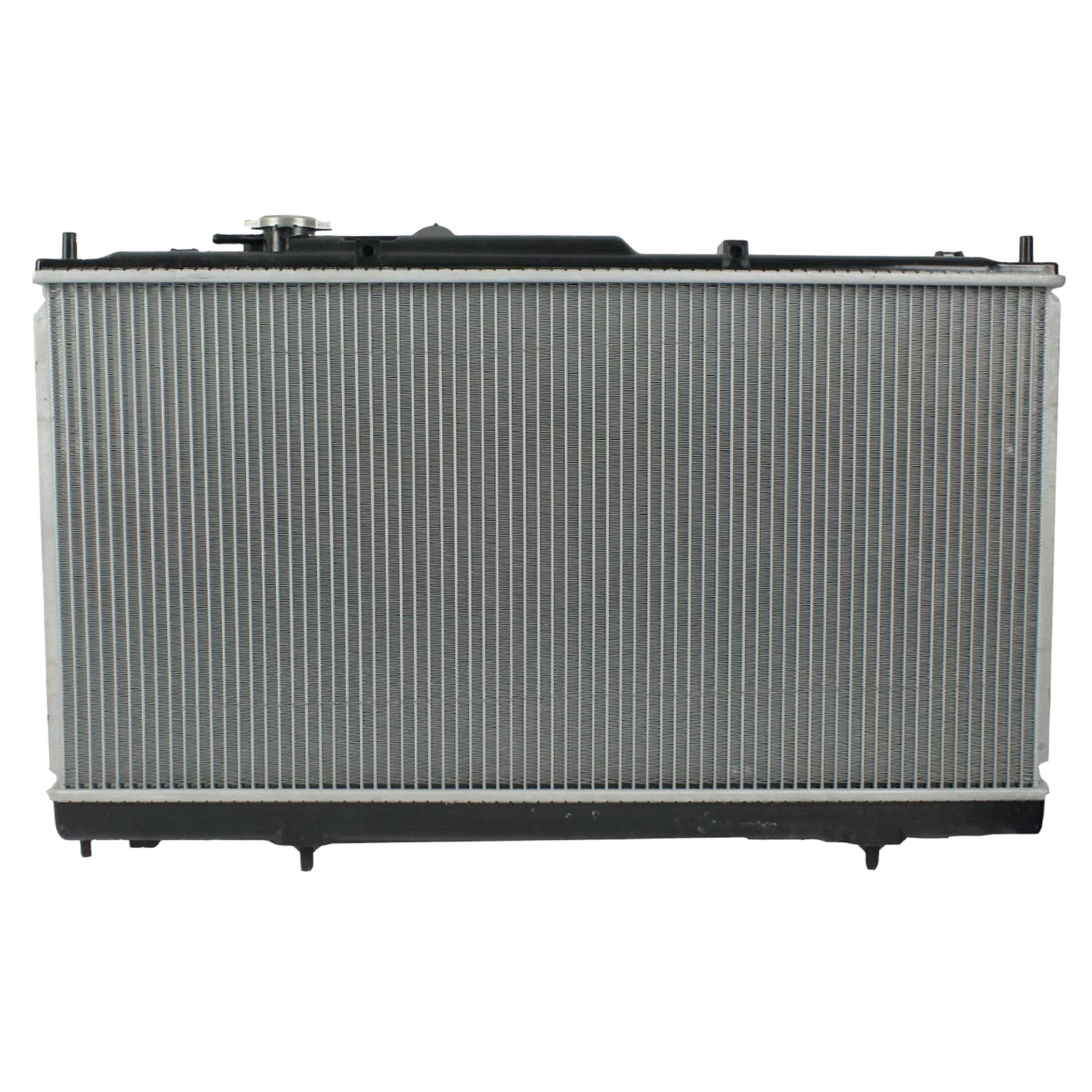 Radiador Automotriz Mitsubishi  Galant ES, GTZ, LS T/A 99-02  16mm Tubo Soldado