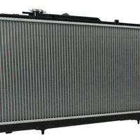 Radiador Automotriz Mitsubishi  Galant ES, GTZ, LS T/A 99-02  16mm Tubo Soldado