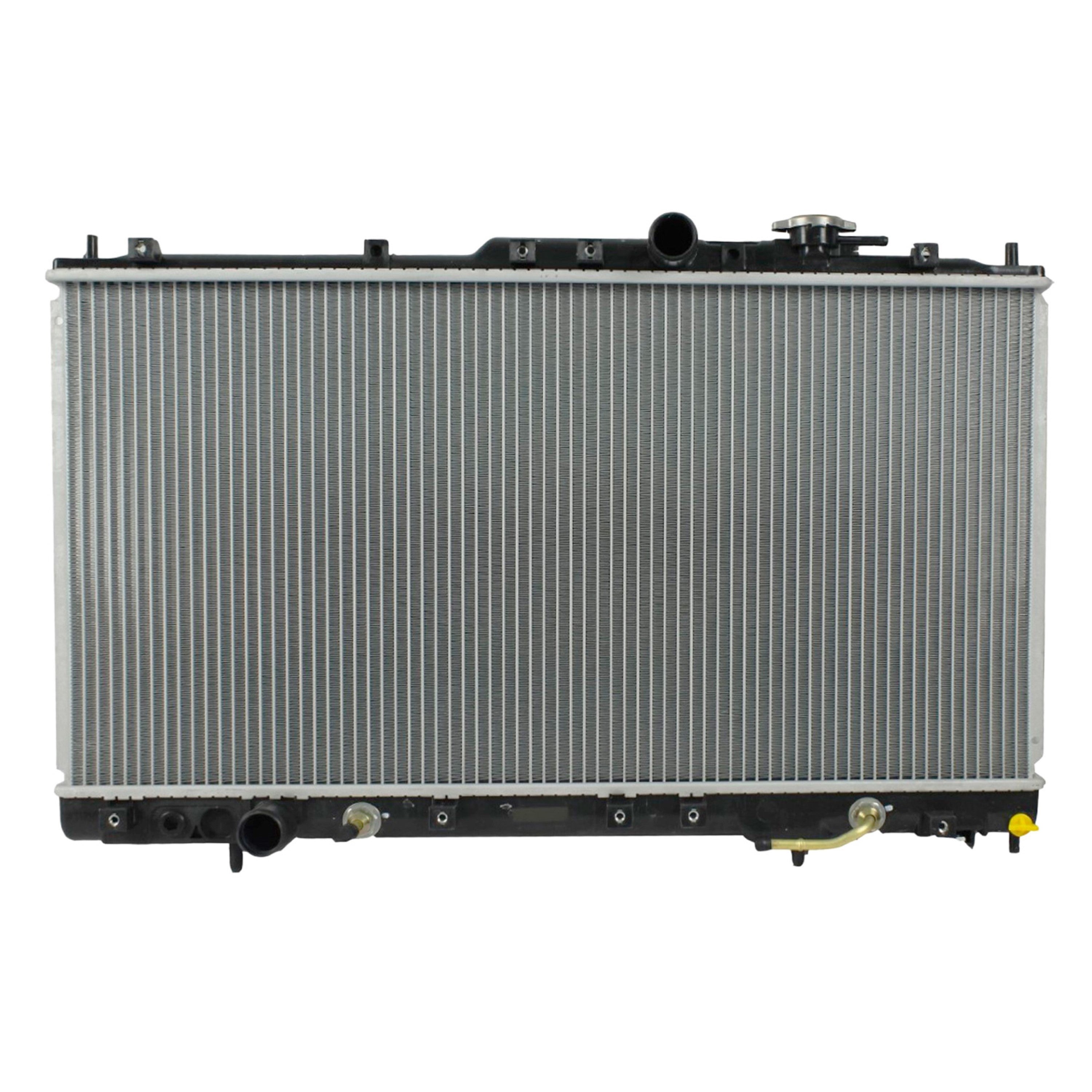 Radiador Automotriz Mitsubishi  Galant ES, GTZ, LS T/A 99-02  16mm Tubo Soldado