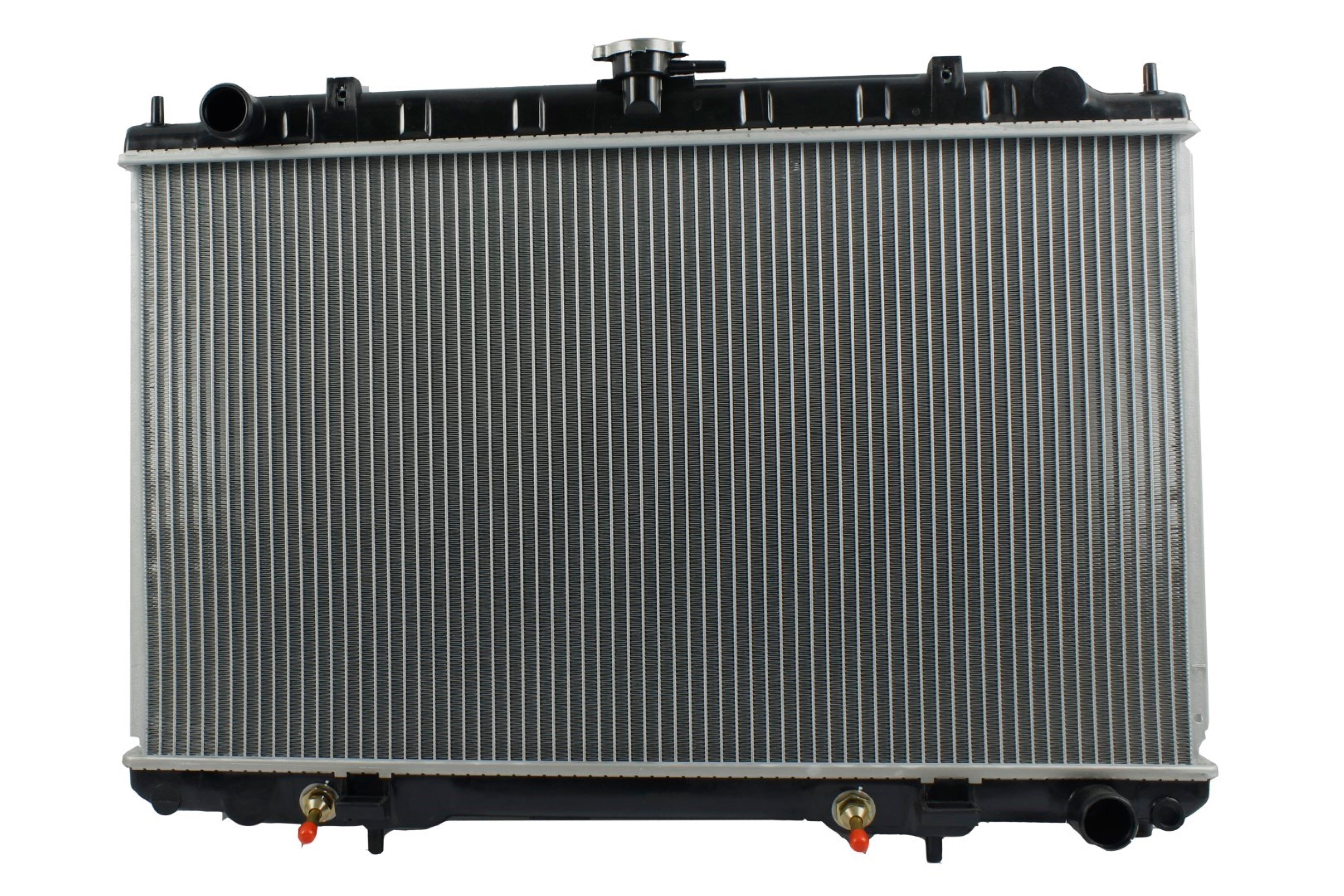 Radiador Automotriz Nissan Infiniti Maxima 130, 135 T/A 00-03 16mm Tubo Soldado