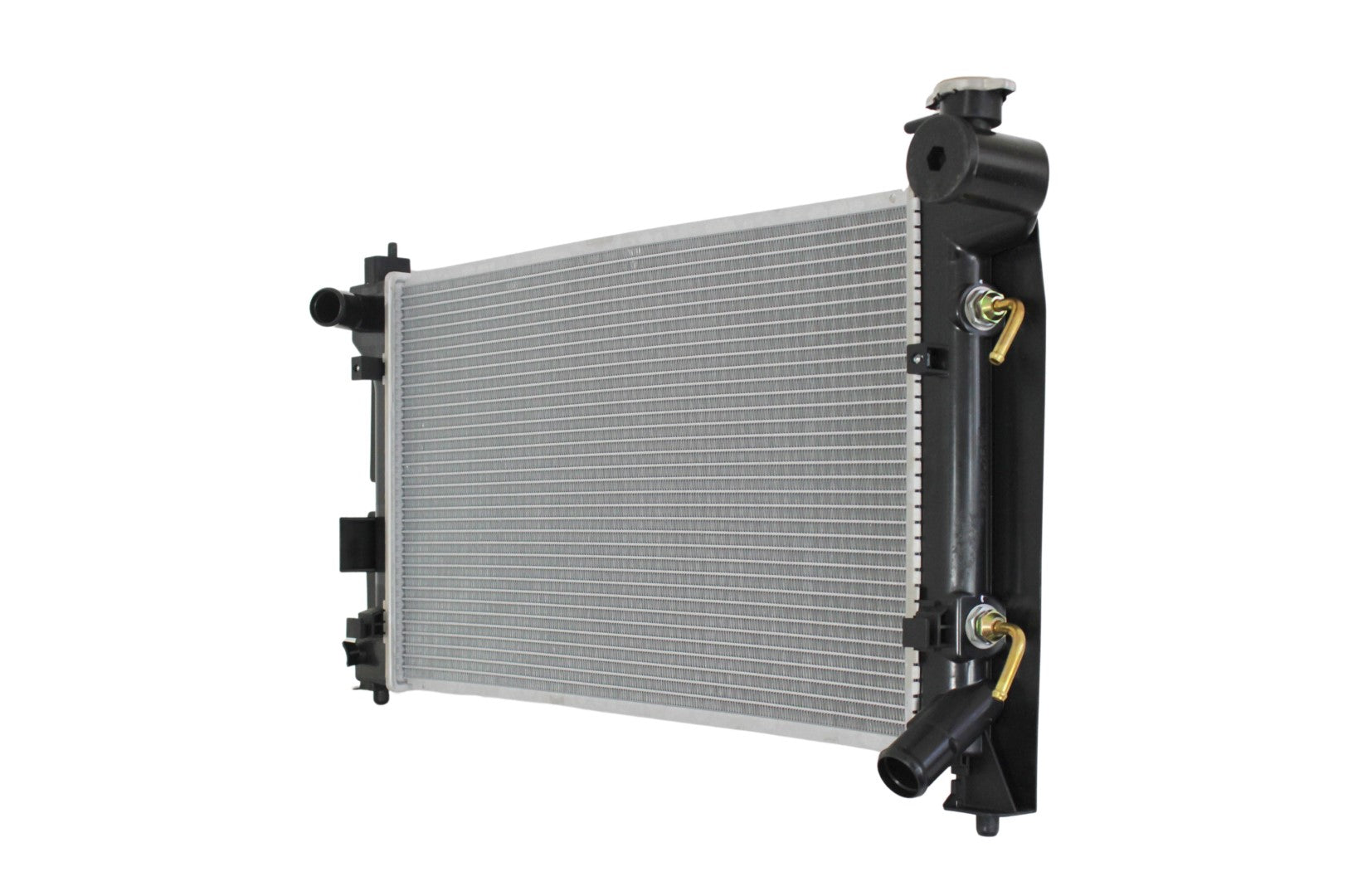 Radiador Automotriz Toyota Pontiac Corolla Matrix, Vibe T/A 03-08 16mm Tubo Soldado