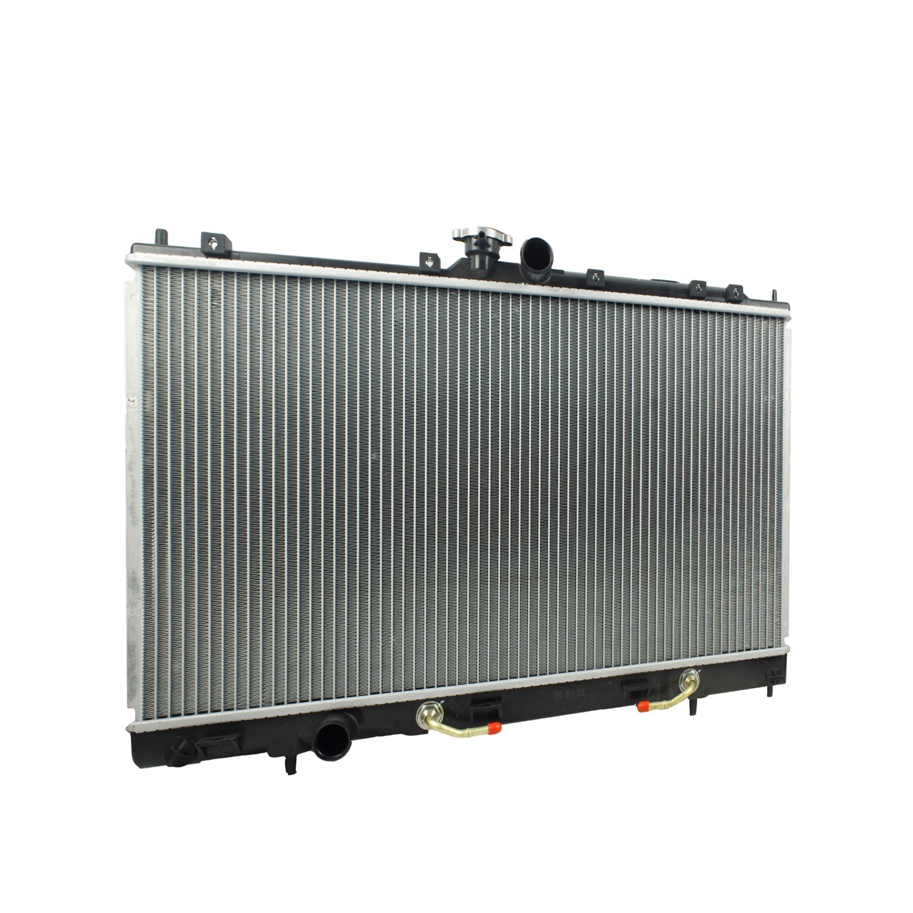 Radiador Automotriz Mitsubishi  Lancer Diamond, Oz rally T/A 02-06 26mm Tubo Soldado