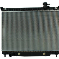 Radiador Automotriz Chevrolet Trailblazer, Isuzu Ascender, Buick Rainier, GMC Envoy, T/A 04-07 26mm Tubo Soldado