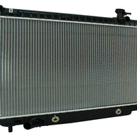 Radiador Automotriz Chevrolet Trailblazer, Isuzu Ascender, Buick Rainier, GMC Envoy, T/A 04-07 26mm Tubo Soldado