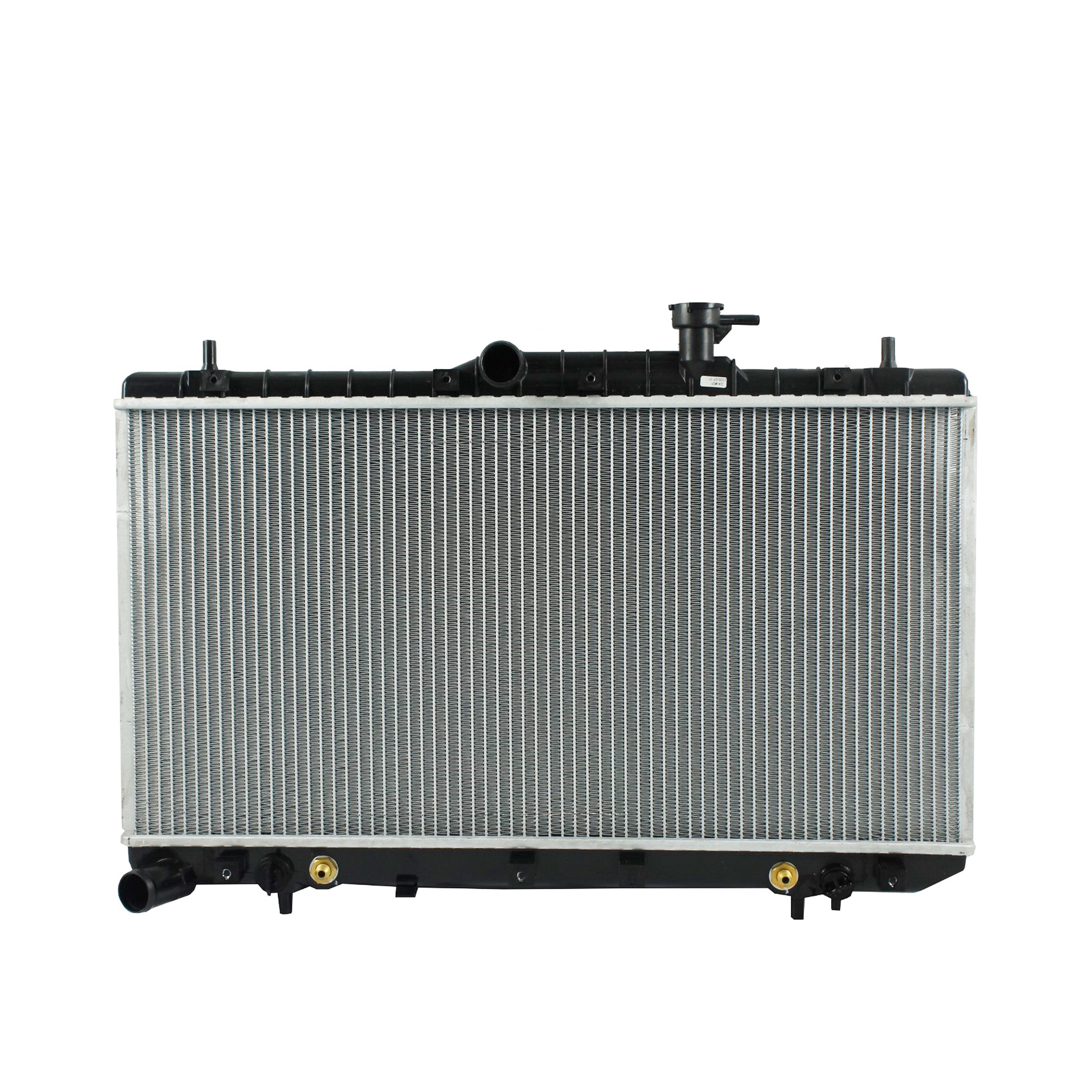 Radiador Automotriz Hyundai  CH verna Accent T/A 00-05 16mm Tubo Soldado