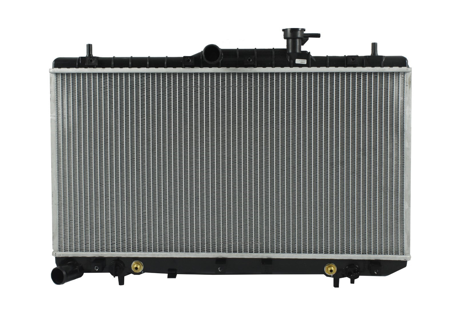 Radiador Automotriz Hyundai  CH verna Accent T/A 00-05 16mm Tubo Soldado