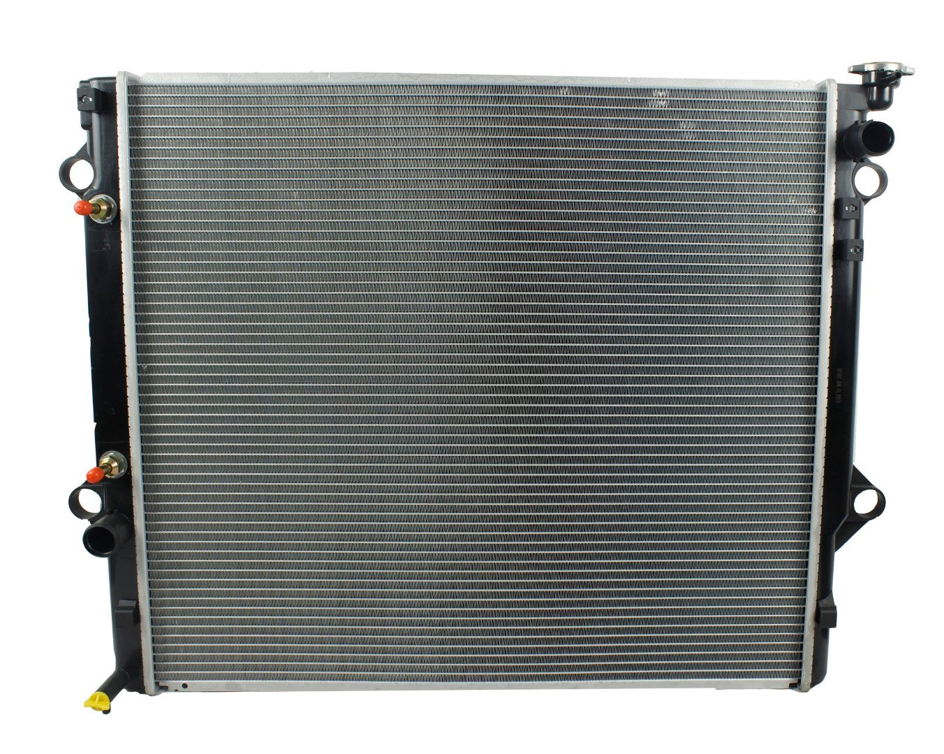 Radiador Automotriz Toyota  4Runner, FJ cruiser  T/A 03-06 26mm Tubo Soldado