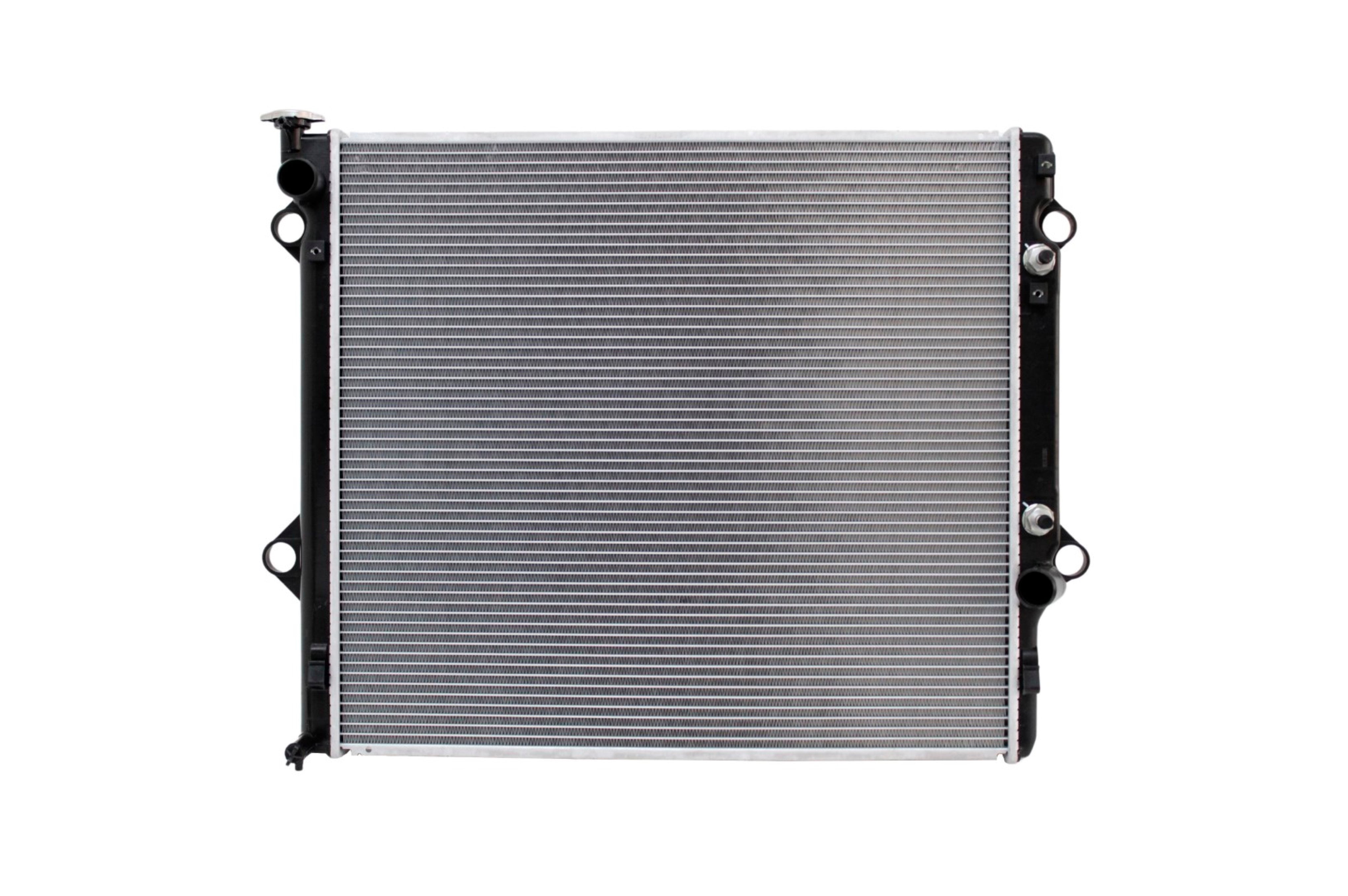 Radiador Automotriz Toyota  4Runner Lex GX470 T/A 03-09 32mm Tubo Soldado-M USA- RADIADORES DEYAC