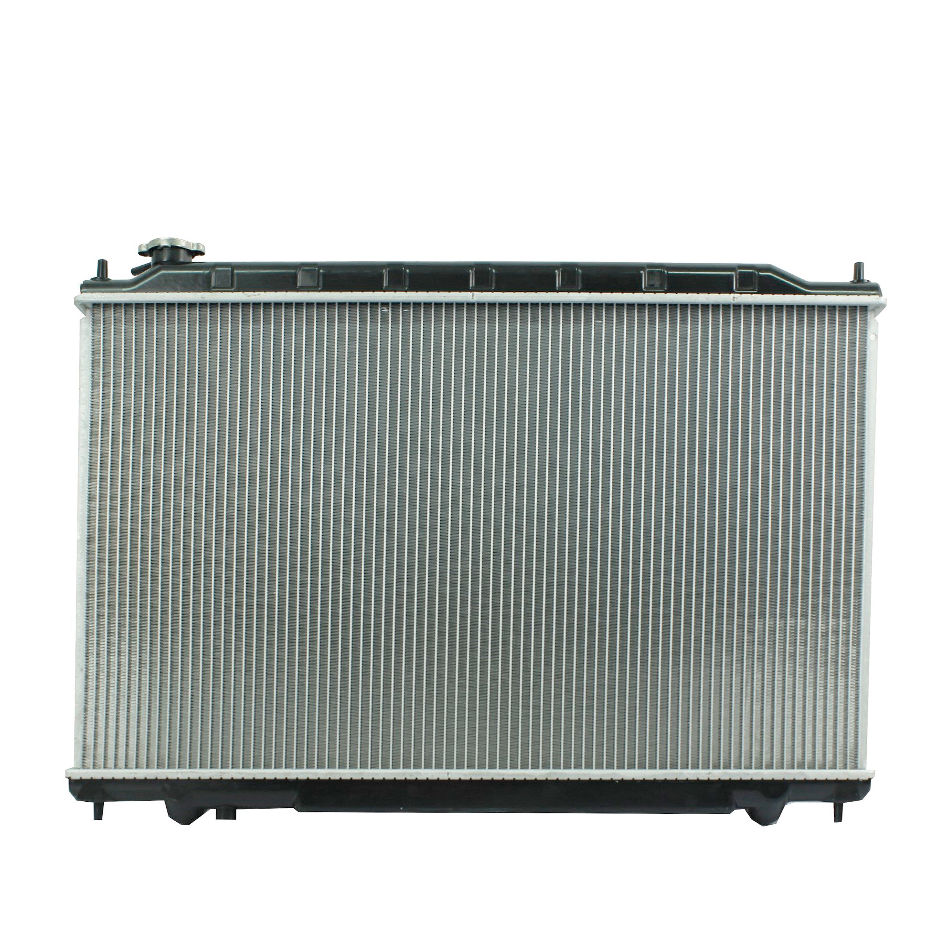 Radiador Automotriz Nissan Quest S, SE, SL T/A 04-09 16mm Tubo Soldado