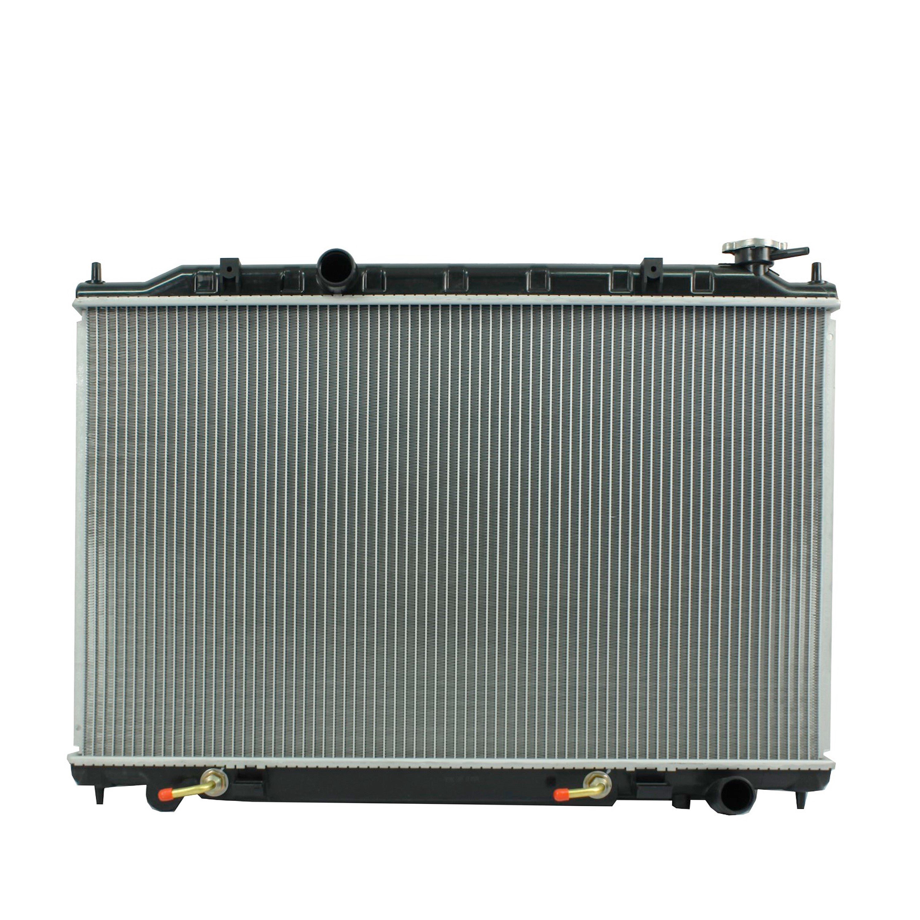Radiador Automotriz Nissan Quest S, SE, SL T/A 04-09 16mm Tubo Soldado