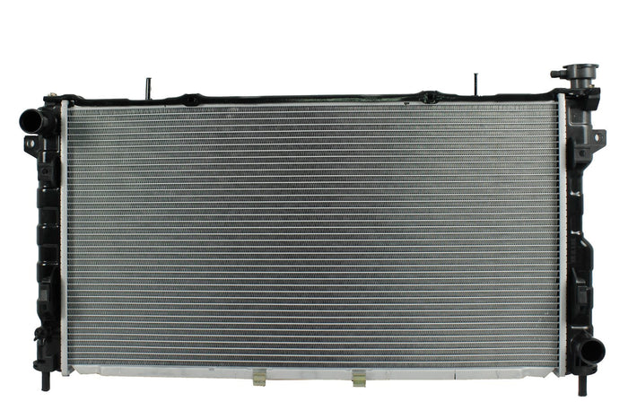 Radiador Automotriz Chrysler Dodge Town Voyager, Grand Caravan T/M 05-07 32mm Tubo Soldado