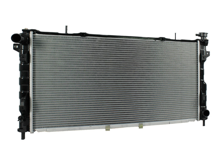 Radiador Automotriz Chrysler Dodge Town Voyager, Grand Caravan T/M 05-07 32mm Tubo Soldado