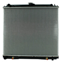 Radiador Automotriz Nissan Suzuki Frontier XE, SE, S, Equator T/A 05-15 16mm Tubo Soldado