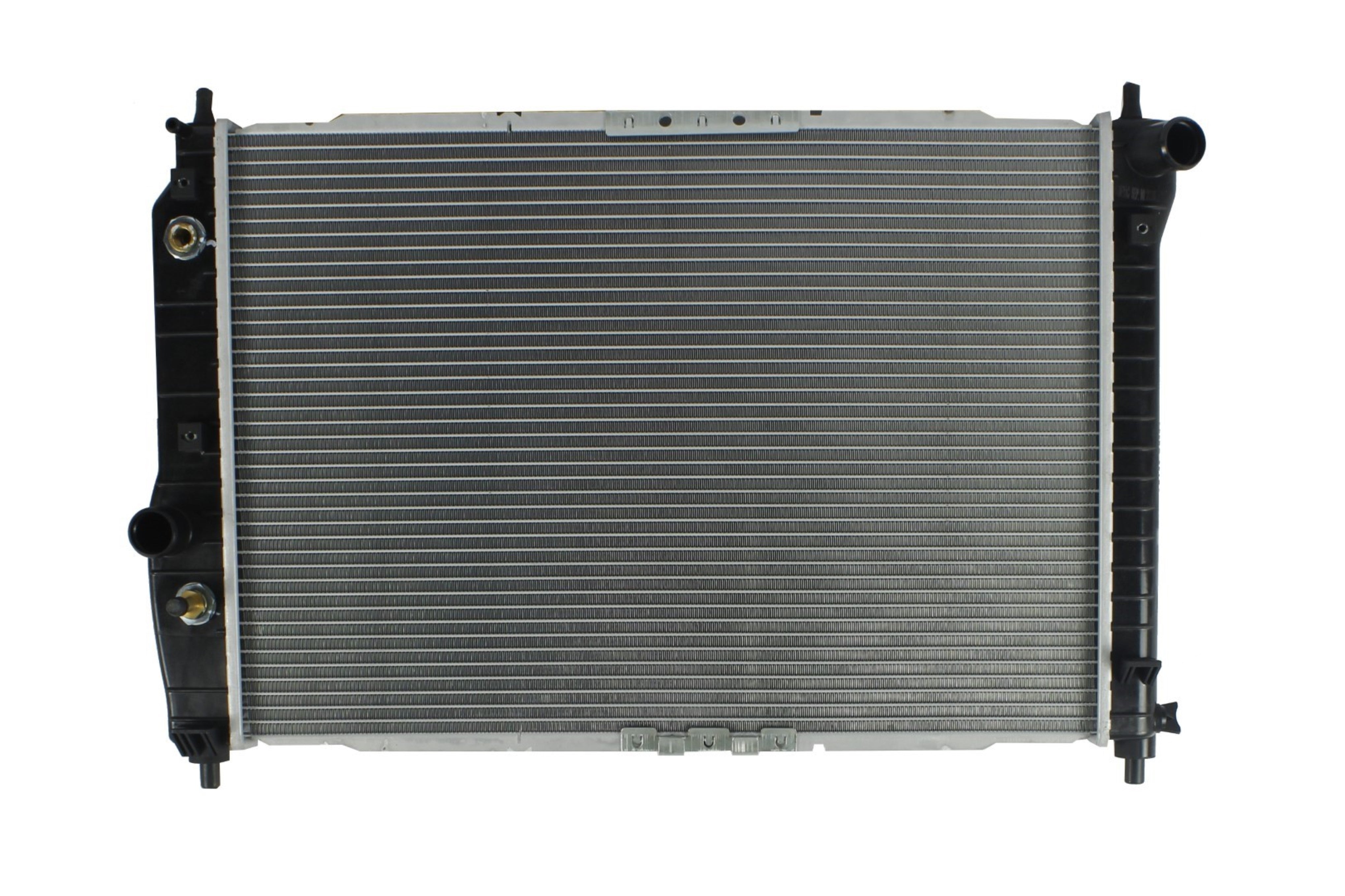 Radiador Automotriz GM Pontiac, Suzuki Aveo Base, LS, LT, G3, Swift T/A 04-08 16mm Tubo Soldado