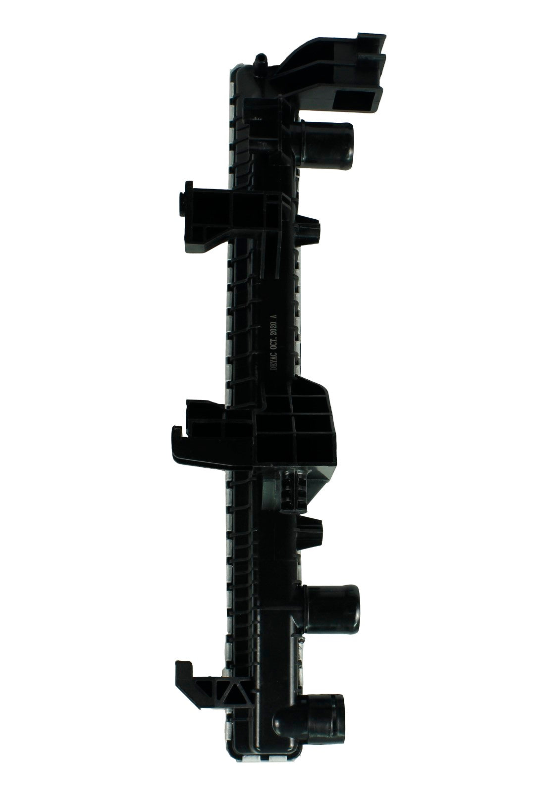 Radiador Automotriz Volkswagen Transporter Eurovan, TDI.5, Multivan T/M 03-10 26mm Tubo Soldado