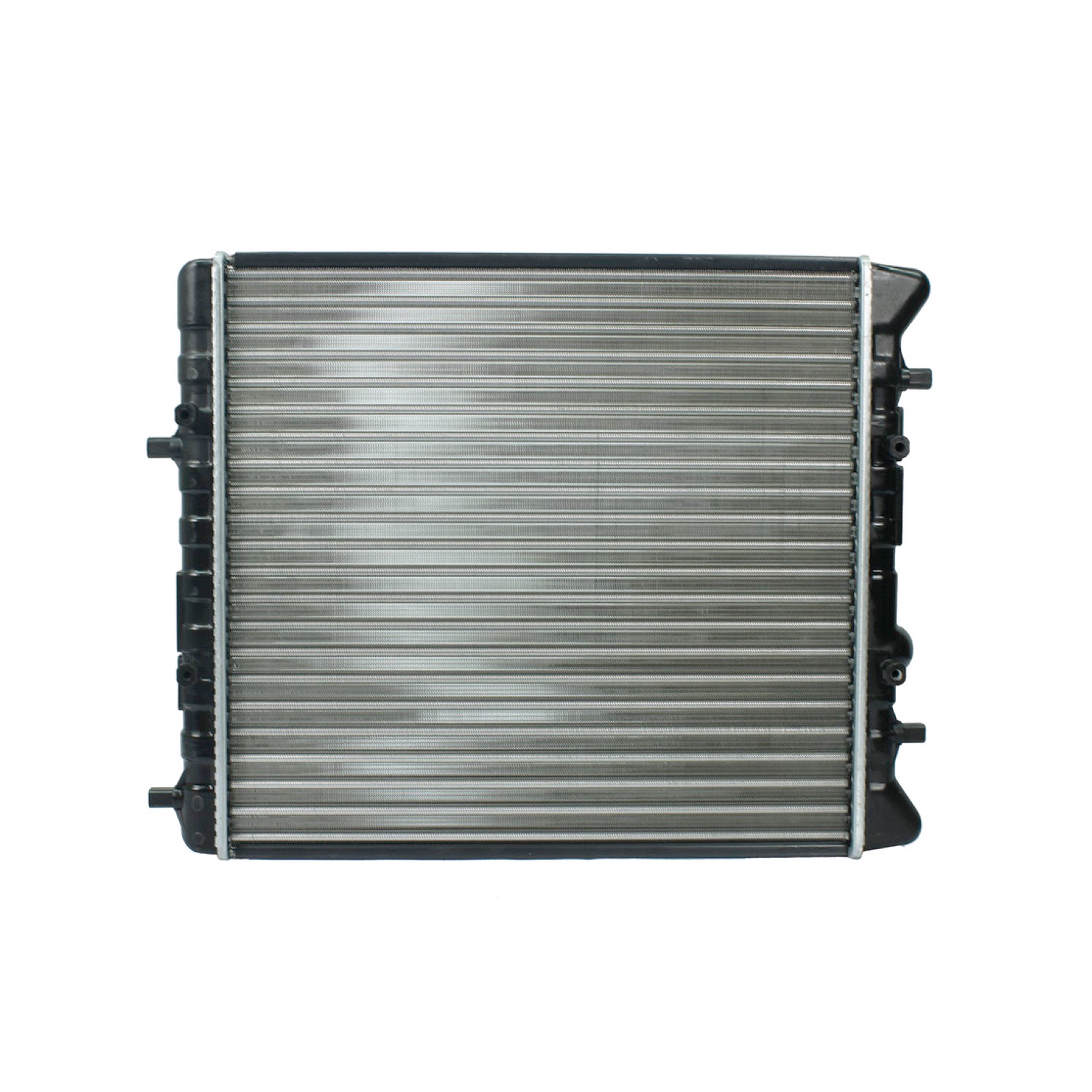 Radiador Automotríz Volkswagen Gol Cross Fox Saveiro 08-10 23mm Aluminio M