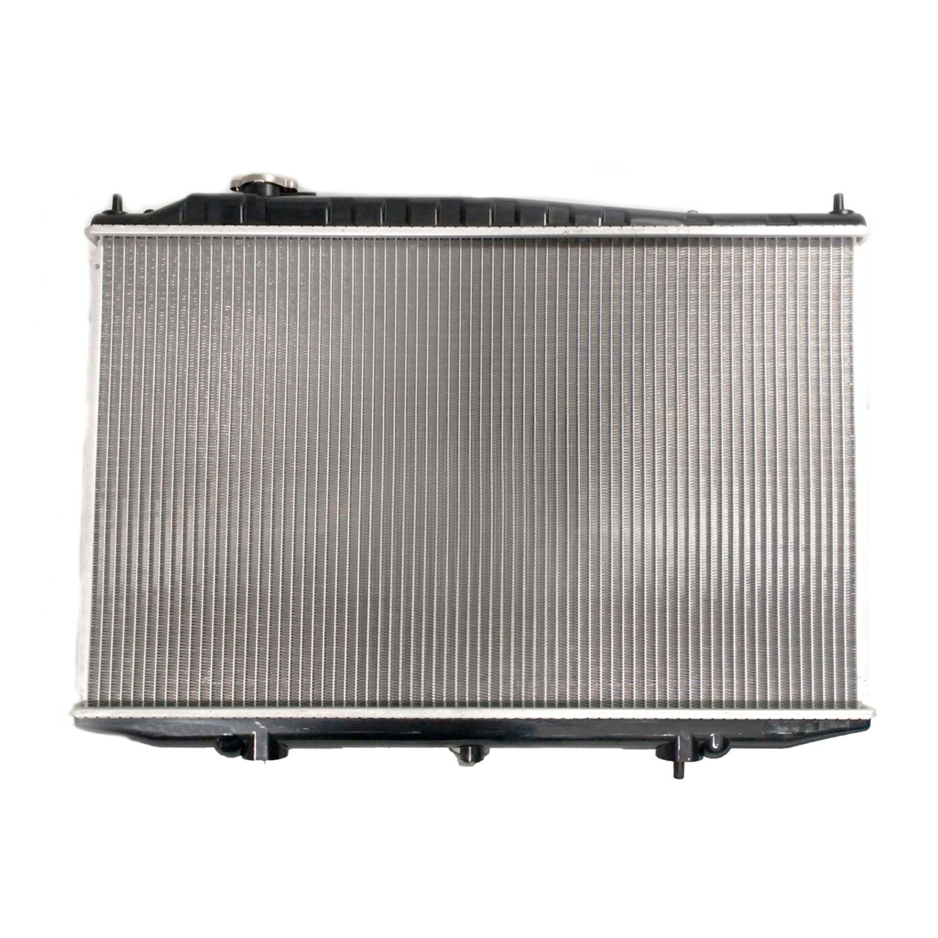 Radiador Automotriz Nissan  Pickup D22, Frontier Xterra T/A T/M 98-15 16mm Tubo Soldado