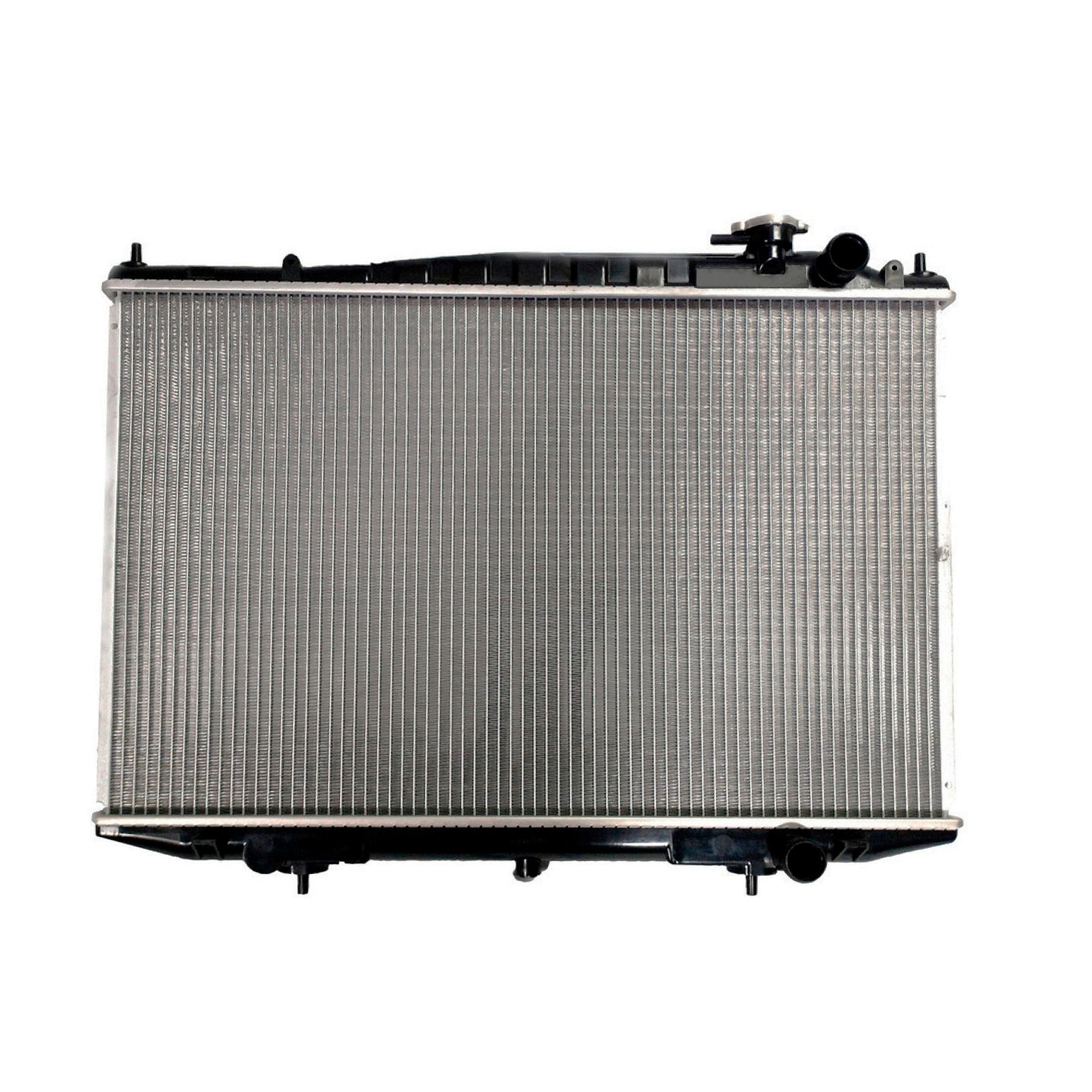 Radiador Automotriz Nissan  Pickup D22, Frontier Xterra T/A T/M 98-15 16mm Tubo Soldado