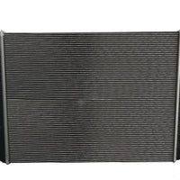 Radiador Tracto Camión Chevrolet GMC Kodiak Topkick 90-02 Plástico/Aluminio T/A
