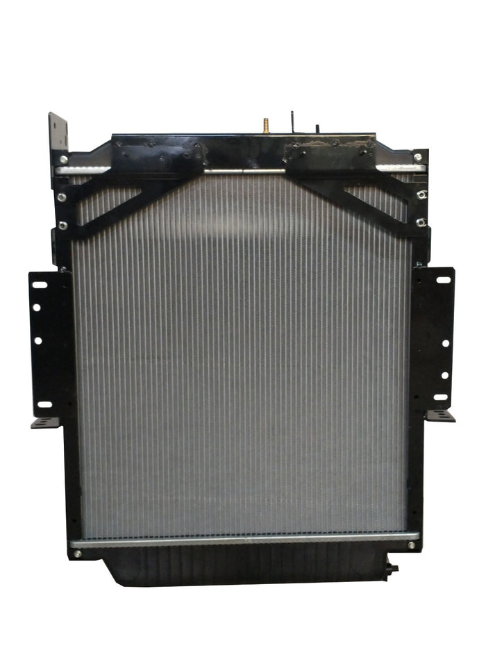 Radiador Tracto Camión Freightliner MT45 MT55 03-11 Plástico/Aluminio T/A Con Marco