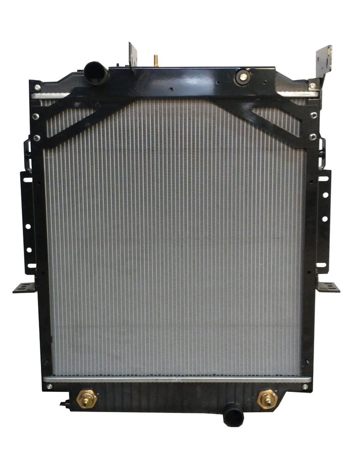 Radiador Tracto Camión Freightliner MT45 MT55 03-11 Plástico/Aluminio T/A Con Marco