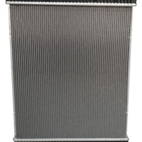 Radiador Tracto Camión Freightliner Business Class M2 03-08 Plástico/Aluminio T/A Tomas Inversas