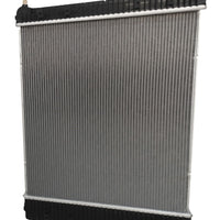Radiador Tracto Camión Freightliner Business Class M2 03-08 Plástico/Aluminio T/A Tomas Inversas