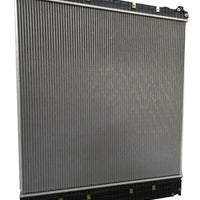 Radiador Tracto Camión Freightliner FL Bussiness Class M2 106 112 08-18  Plastico Aluminio TA (Tomas Lineales)
