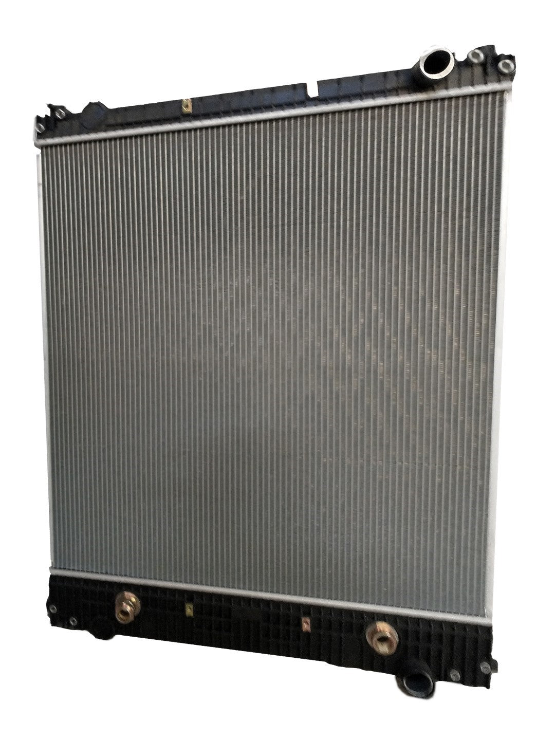 Radiador Tracto Camión Freightliner FL Bussiness Class M2 106 112 08-18  Plastico Aluminio TA (Tomas Lineales)