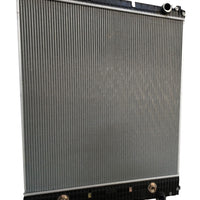 Radiador Tracto Camión Freightliner FL Bussiness Class M2 106 112 08-18  Plastico Aluminio TA (Tomas Lineales)