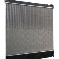 Radiador Tracto Camión Freightliner FL Bussiness Class M2 106 112 08-18  Plastico Aluminio TA (Tomas Cruzadas)