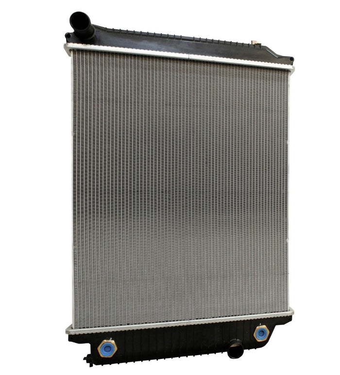 Radiador Tracto Camión Freightliner B2 C2 BUS 07-18 Plástico/Aluminio T/A Con Marco