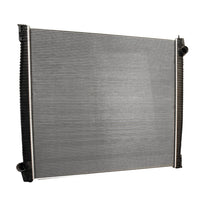 Radiador Tracto Camión Man Bus 660 04-09 Plástico/Aluminio