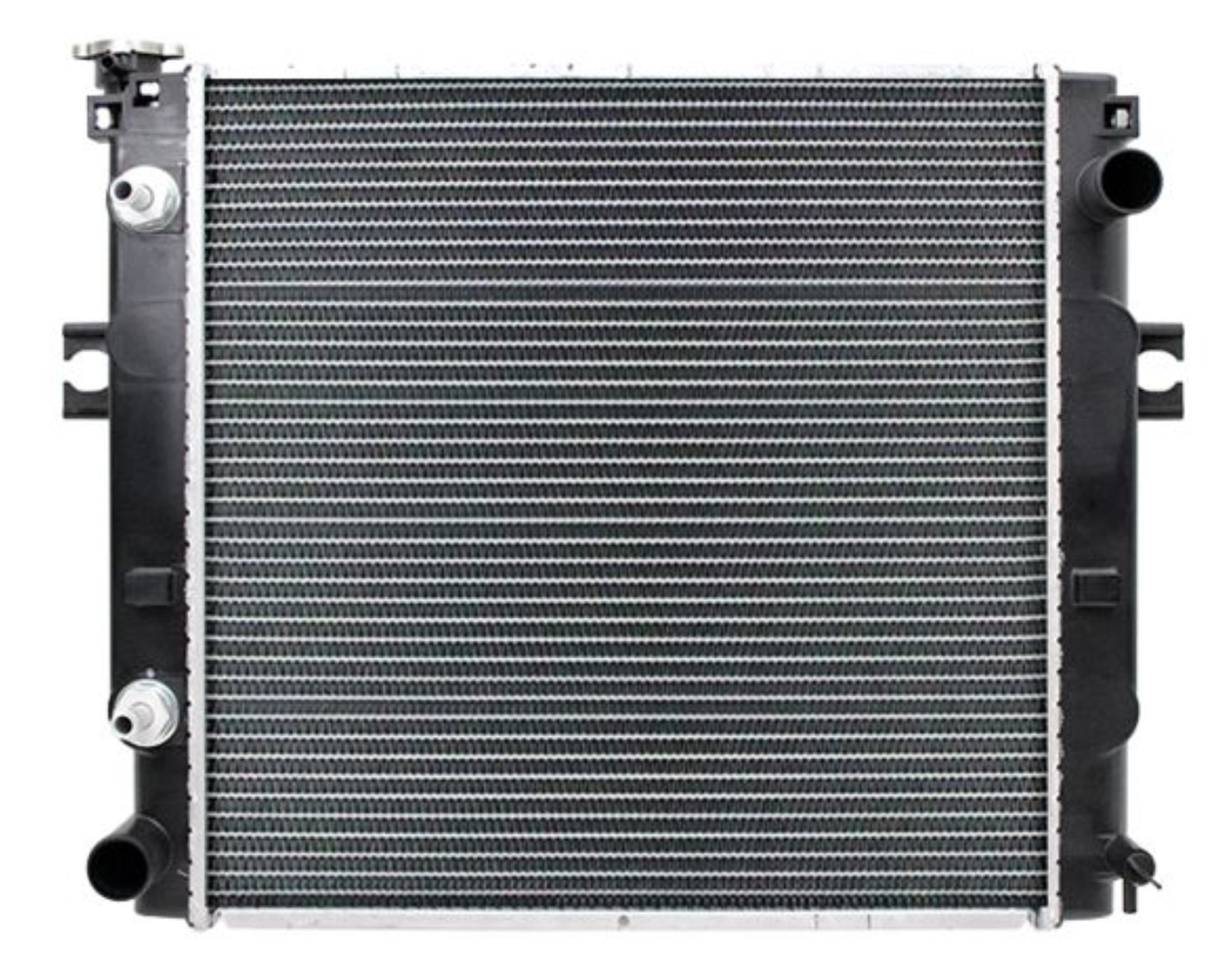 Radiador Montacargas Nissan Komatsu Mitsubishi 17 3/4 x 17 1/4 x 42mm Plástico/Aluminio T/A Panal Agricola