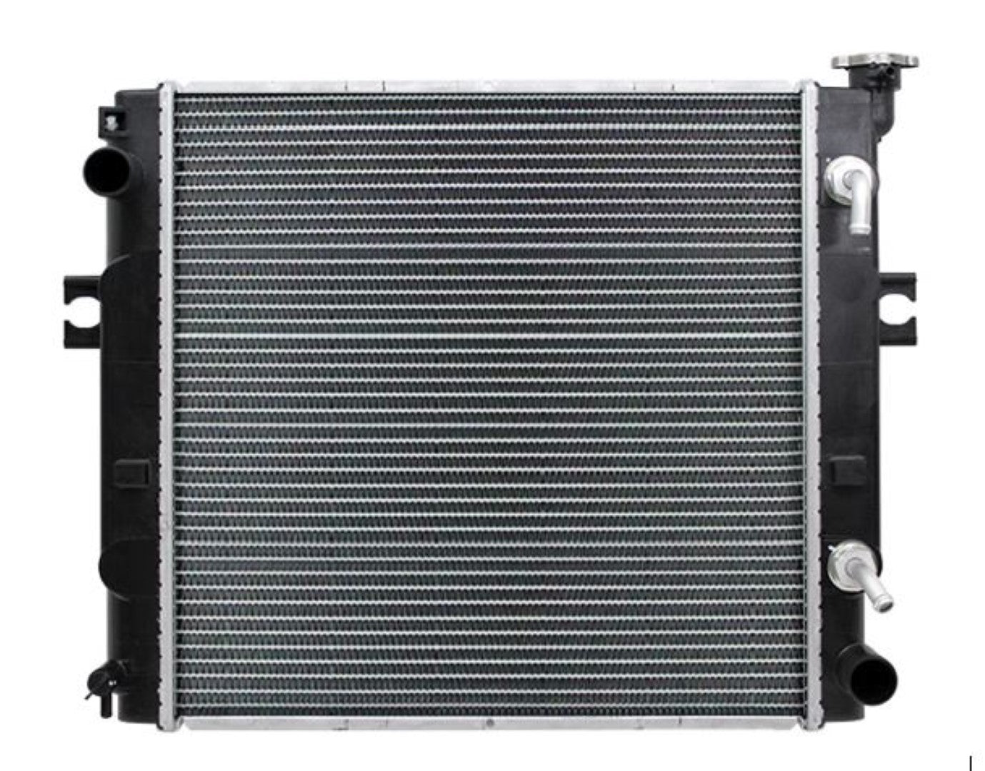 Radiador Montacargas Toyota FORKLIFT 7FGU25-30 FORKLIFT 7FGU32 17 3/4 x 17 1/4 x 36mm Plástico/Aluminio T/A Panal Agrícola-MONTACARGAS- RADIADORES DEYAC