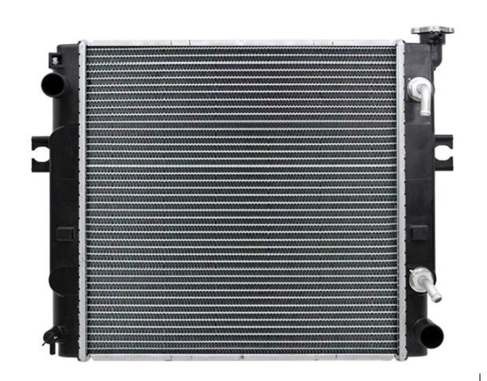 Radiador Montacargas Toyota FORKLIFT 7FGU25-30 FORKLIFT 7FGU32 17 3/4 x 17 1/4 x 36mm Plástico/Aluminio T/A Panal Agrícola-MONTACARGAS- RADIADORES DEYAC