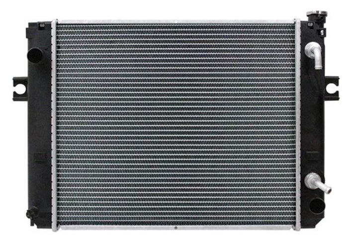 Radiador Montacargas Toyota 7FGU25 7FGU30 7FGU32 19 3/4 x 16 1/2 x 1 7/8 Panal Agrícola Con Soporte-MONTACARGAS- RADIADORES DEYAC