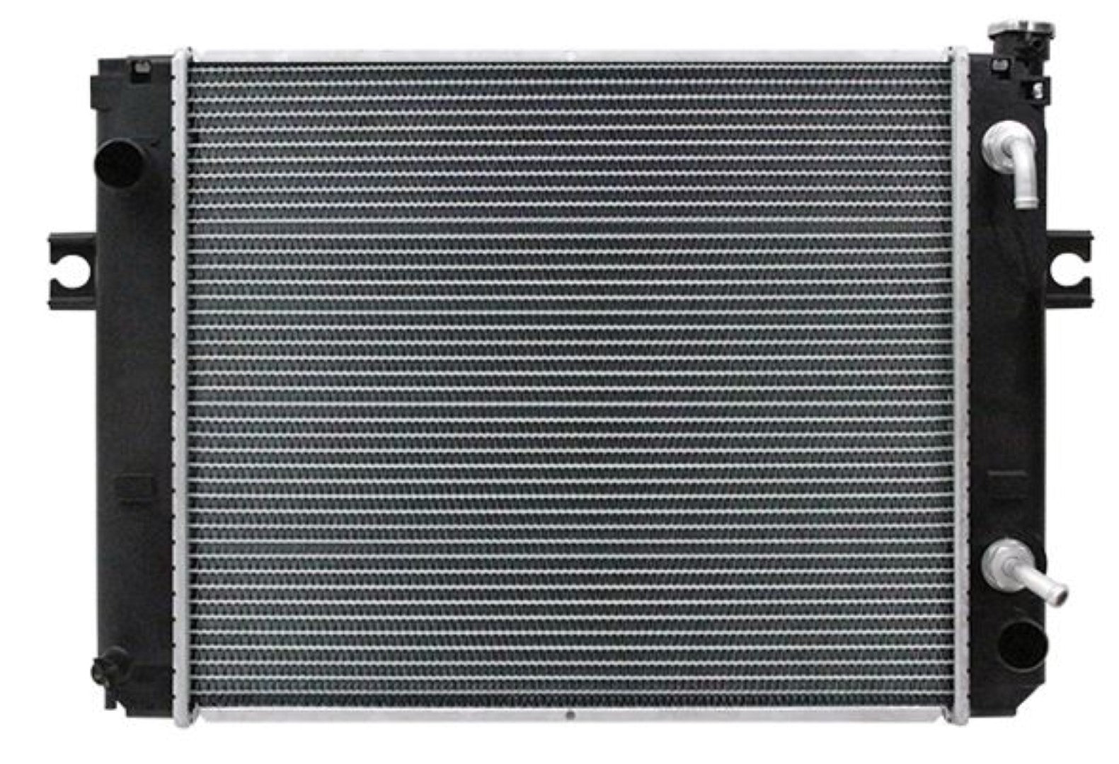 Radiador Montacargas Toyota 7FGU25 7FGU30 7FGU32 19 3/4 x 16 1/2 x 1 7/8 x 34mm Con soporte-MONTACARGAS- RADIADORES DEYAC