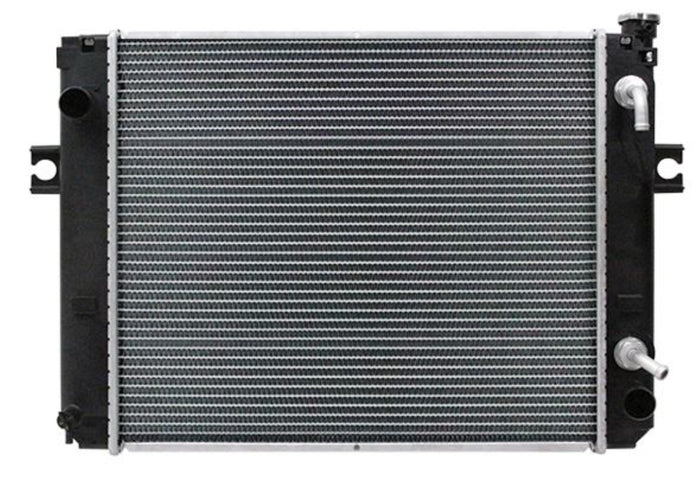 Radiador Montacargas Toyota 7FGU25 7FGU30 7FGU32 19 3/4 x 16 1/2 x 1 7/8 x 34mm Con soporte-MONTACARGAS- RADIADORES DEYAC