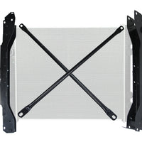 Marco Radiador Tracto Camión Freightliner Century Class Columbia Sterling 96-07 Plástico/Aluminio T/M Marco