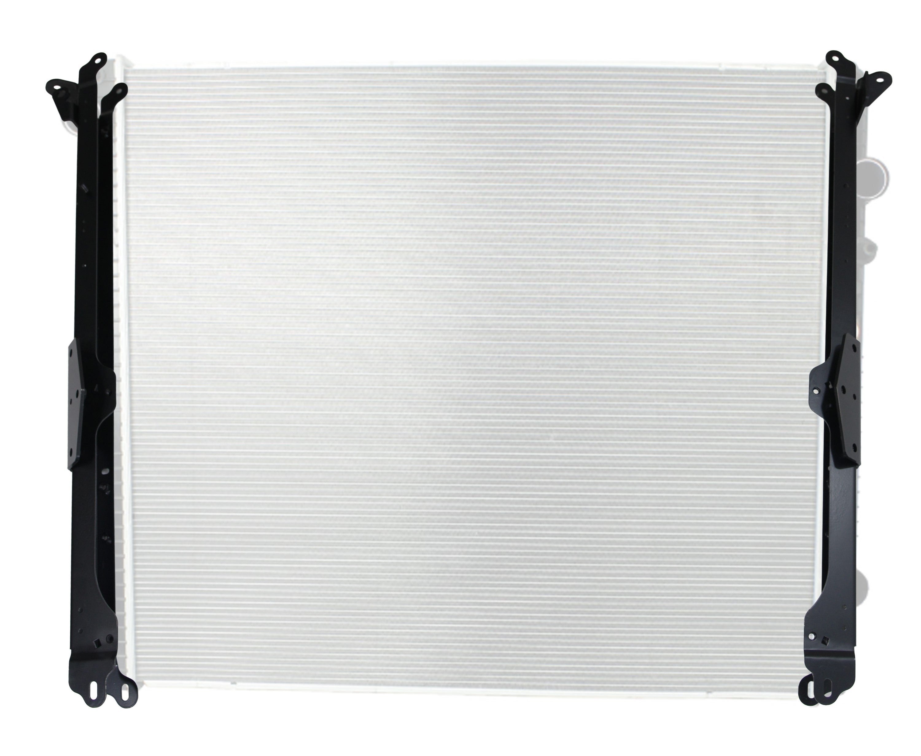 Marco Radiador Tracto Camión Freightliner Cascadia Century Columbia 08-13 Plástico/Aluminio T/A Tomas Lineales Marco